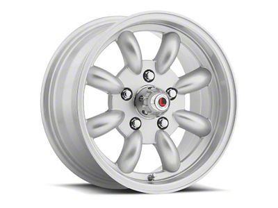 Legendary Wheel T/A 8-Spoke Alloy Silver Wheel; 15x7; 7mm Offset (60-71 Fairlane, Torino)