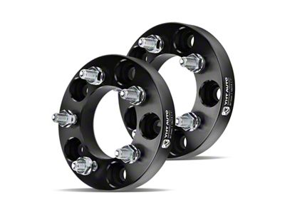 1-Inch 5-Lug Wheel Adapters; 5x5 to 5x4.5; Set of Two (91-96 Caprice)