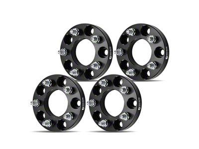 1-Inch 5-Lug Wheel Adapters; 5x5 to 5x4.75; Set of Four (91-96 Caprice)