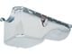 4-Quart 7-3/4-Inch Deep Sump Oil Pan; Chrome (65-76 Big Block V8 Impala)