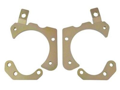 Disc Brake Caliper Brackets for OE Spindles and Large GM Calipers (1958 Biscayne, Brookwood, Del Ray, Impala, Yeoman)