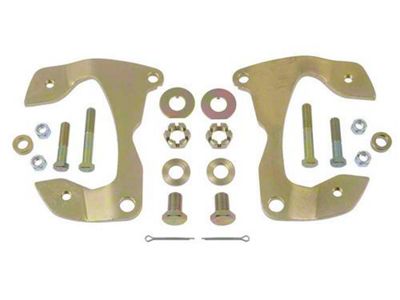 Disc Brake Caliper Brackets for OE Spindles and Small GM Calipers (58-64 Biscayne, Brookwood, Del Ray, Impala; Kingswood, Parkwood, Yeoman)