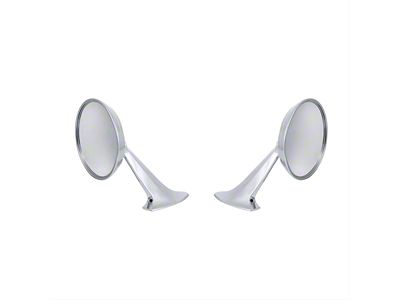 Exterior Mirrors with Bow Tie Logo (65-66 Biscayne, Caprice, Impala)