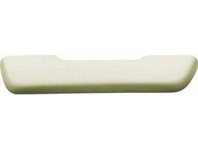 Front Arm Rest Pad; Driver Side; Pearl Parchment (68-70 Impala)