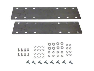 Front Bench Seat Track Relocation Brackets (1958 Biscayne, Brookwood, Del Ray, Impala, Yeoman)