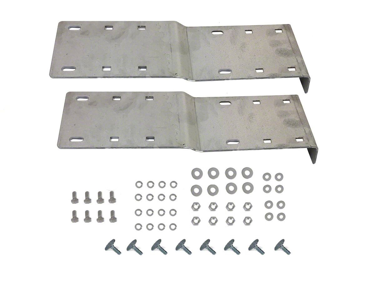 Ecklers Front Bench Seat Track Relocation Brackets (59-60 Biscayne ...