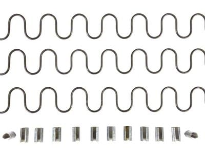 Front Lower Seat Spring Complete Repair Kit (65-70 Biscayne, Caprice, Impala)