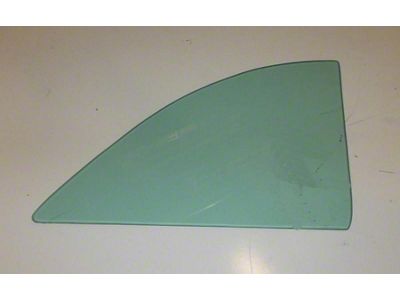 Quarter Glass; Original Green Tint (62-64 Biscayne 2-Door Sedan, Impala 2-Door Sedan)