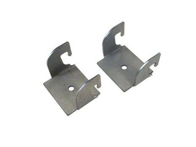 Rear Back Seat Floor Mounting Brackets (61-64 Impala 2-Door Hardtop)