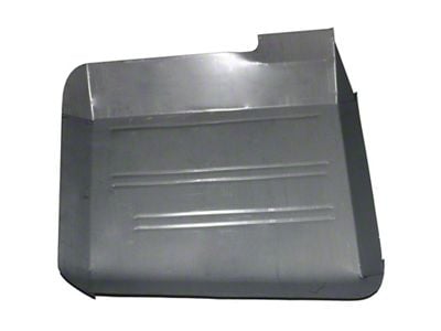 Rear Floor Pan; Passenger Side (1958 Biscayne, Del Ray)