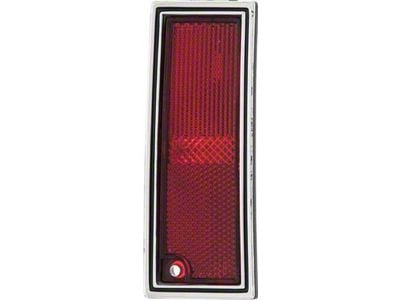 Rear Side Marker Light; Driver Side (80-85 Impala; 86-90 Caprice)