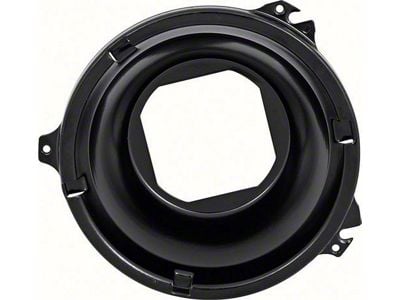 Square Hole Inner Bracking Mounting Bucket; Driver Side (58-71 Biscayne, Caprice, Impala)