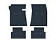 Vinyl Floor Mats with Impala SS Logo; Dark Blue (61-64 Impala)