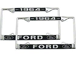 1964 Ford License Plate Frame