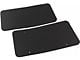 License Plate Pads, High Density Black Foam, Pair, All Years