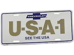 License Plate Frame; See The USA (Universal; Some Adaptation May Be Required)