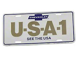 License Plate Frame; See The USA (Universal; Some Adaptation May Be Required)