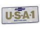 License Plate Frame; See The USA (Universal; Some Adaptation May Be Required)