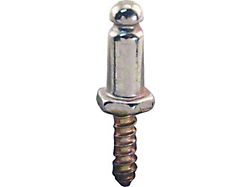 Lift The Dot Fastener - Double Stud On 8 Wood Screw - Nickel