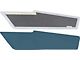 Fastback Sail Panels/ Light Blue/ 71-73 Mustang