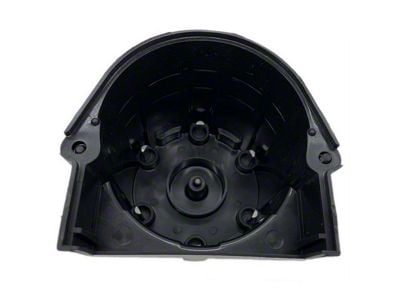 Liland Global Distributor Cap; Black; Aluminum Contact (85-92 V6 Camaro)