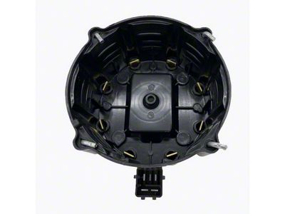 Liland Global Distributor Cap; Black; Brass Contact (74-92 V8 Camaro)