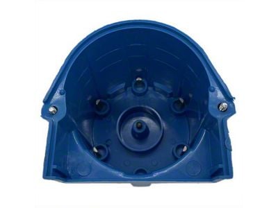 Liland Global Distributor Cap; Blue; Aluminum Contact (85-92 V6 Camaro)