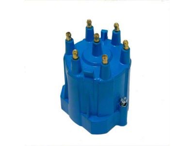 Liland Global Distributor Cap; Blue; Brass Contact (82-84 2.8L Camaro)