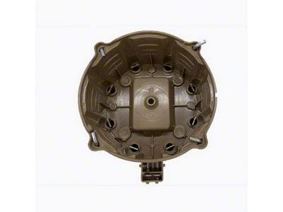 Liland Global Distributor Cap; Tan; Brass Contact (74-92 V8 Camaro)