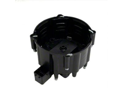 Liland Global Distributor Cap; Black; Aluminum Contact (74-82 Corvette C3)