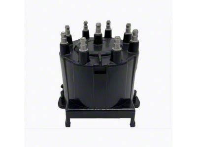 Liland Global Distributor Cap; Black; Aluminum Contact (75-82 Corvette C3)