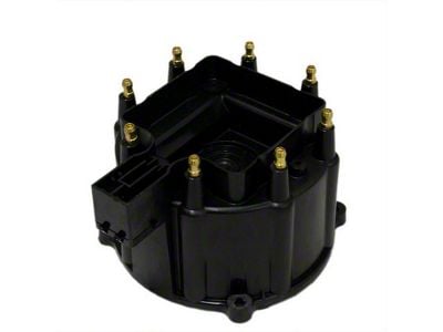 Liland Global Distributor Cap; Black; Brass Contact (84-91 Corvette C4)