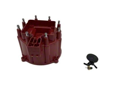 Liland Global Distributor Cap; Red; Aluminum Contact (84-91 Corvette C4)