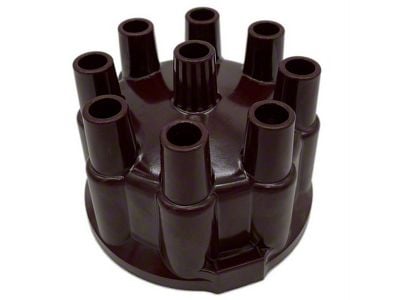 Liland Global Distributor Cap; Red; Brass Contact (55-62 V8 Corvette C1)