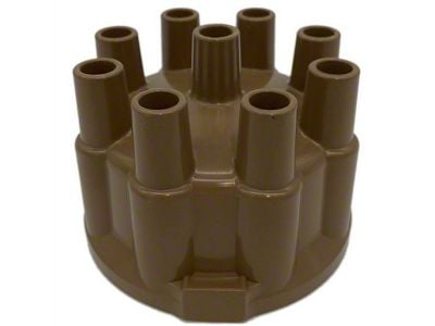 Liland Global Distributor Cap; Tan; Brass Contact; N (55-62 V8 Corvette C1)