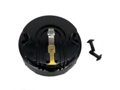 Liland Global Distributor Rotor; Black; Brass Contact (57-82 283/305/350/427/454 V8 Corvette C1, C2 & C3)