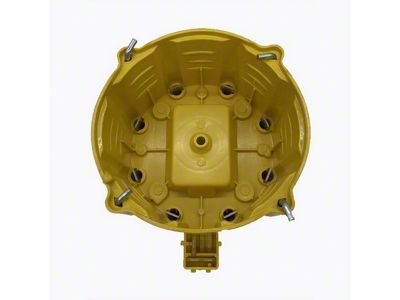 Liland Global Distributor Cap; Yellow; Aluminum Contact (74-92 V8 Firebird)