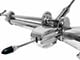 LimeWorks 30-Inch Tilt Steering Column for 3-Bolt Steering Wheels; 1-3/4-Inch Diameter; Unpolished (28-31 Model A, Model AA)