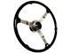 LimeWorks 16-Inch 1935 Style Banjo Steering Wheel for 1935 Style Banjo Steering Columns; Black (32-48 Ford Car, Ford Truck)