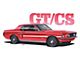 Limited Edition Print, Mustang, GT/CS, Red, 1968