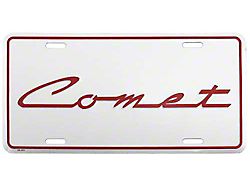 Logo License Plate - Comet