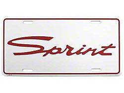 Logo License Plate - Sprint