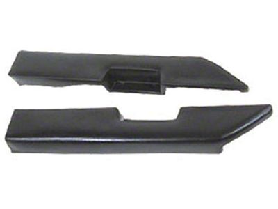 Malibu Armrest Pads, Charcoal, Two Door, 1978-1981