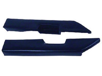 Malibu Armrest Pads, Dark Blue, Two Door, 1978-1981