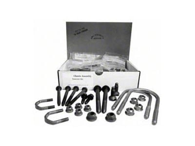 Master Chassis Bolt Kit, 289, Disc Brakes, Fairlane, Ranchero, 1968