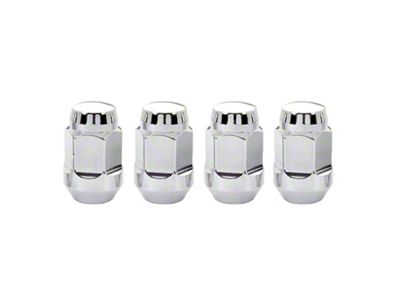 McGard Chrome Bulge Cone Seat Style Lug Nut Kit; 7/16-20; Set of 4 (67-81 Camaro)