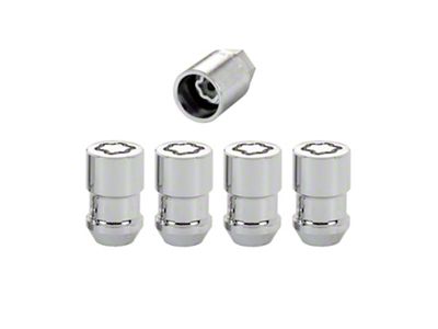 McGard Chrome Cone Seat Wheel Lock Set; 7/16-20; Set of 4 (53-82 Corvette C1, C2 & C3)