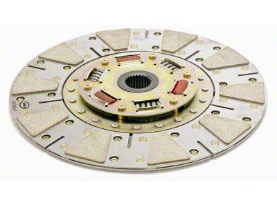 McLeod 600 Series Ceramic/Organic Clutch Disc; 10-Spline (62-68 327 V8 Corvette C1, C2 & C3)