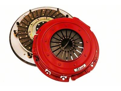 McLeod Original Street Twin Disc Ceramic Clutch Kit with 153-Tooth Aluminum Flywheel; 26-Spline (67-85 V8 Camaro)