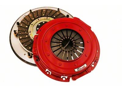 McLeod Original Street Twin Disc Ceramic Clutch Kit with 153-Tooth Aluminum Flywheel; 26-Spline (86-92 V8 Camaro)